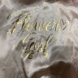 David’s bridal Flower girl robe